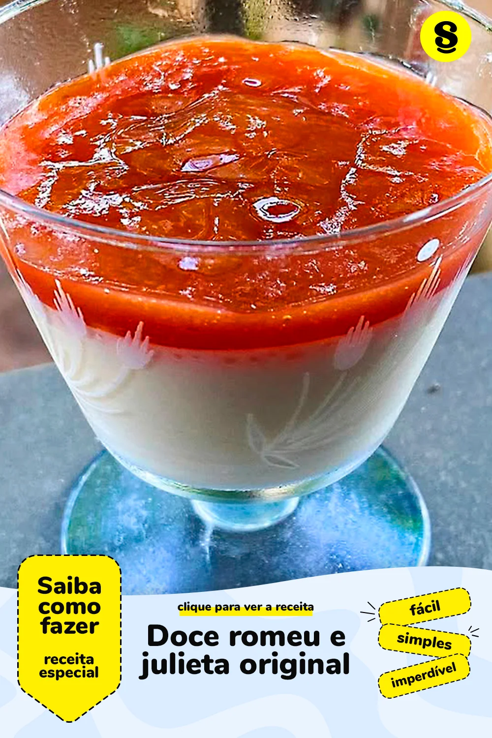 Receita de doce romeu e julieta