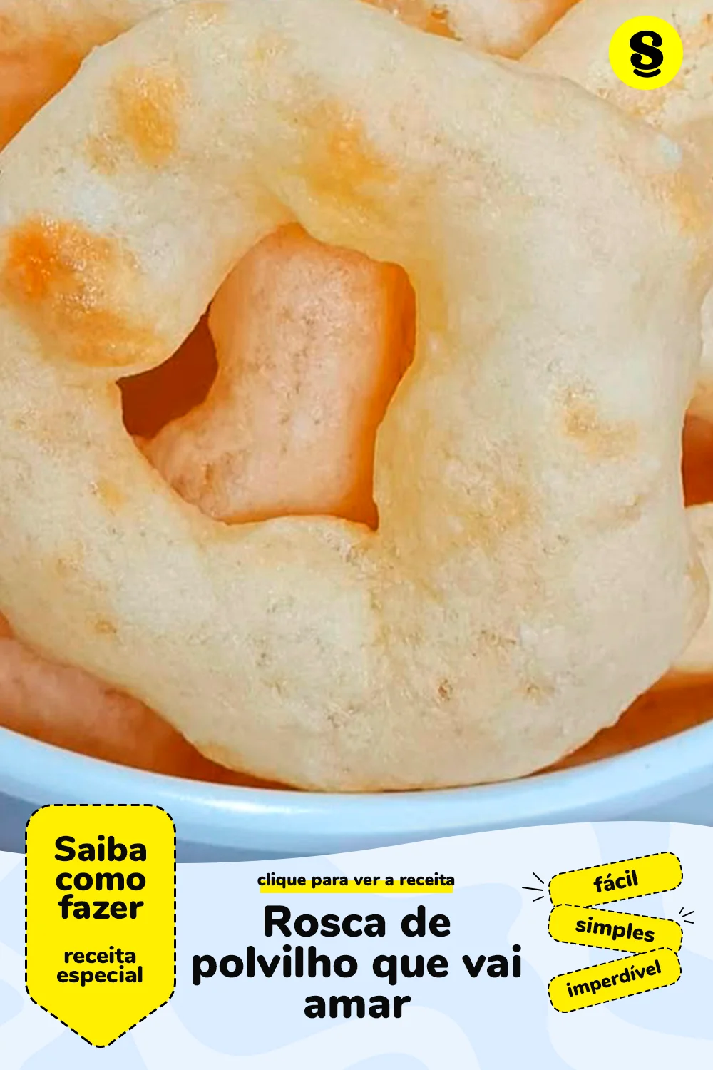 Receita de rosca de polvilho