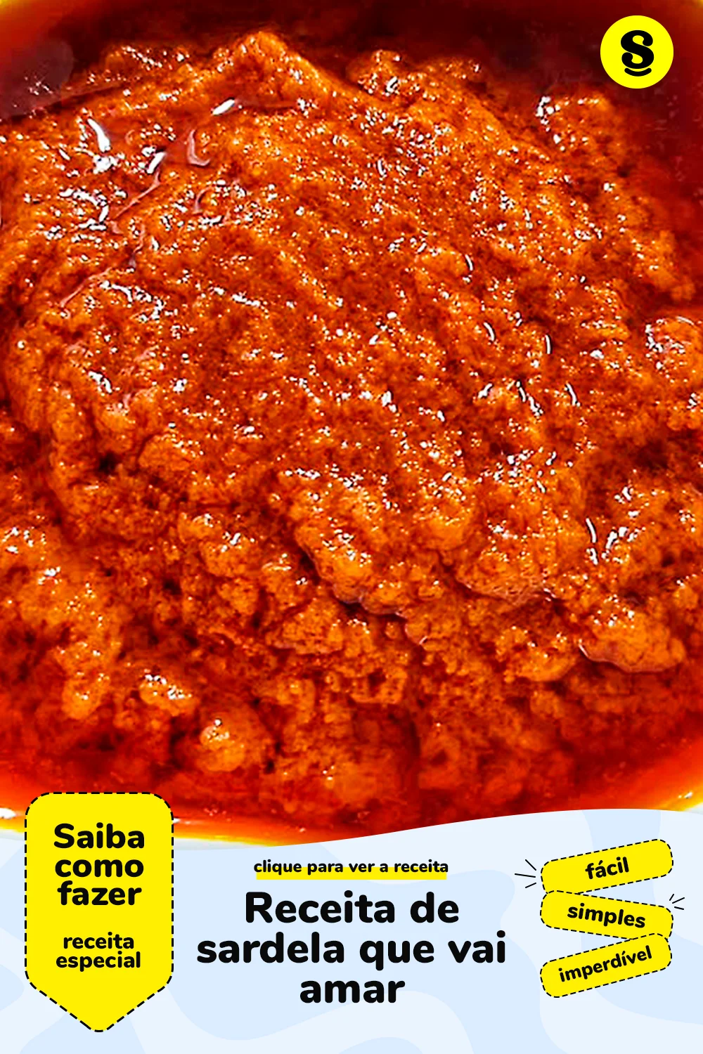 Receita de receita de sardela