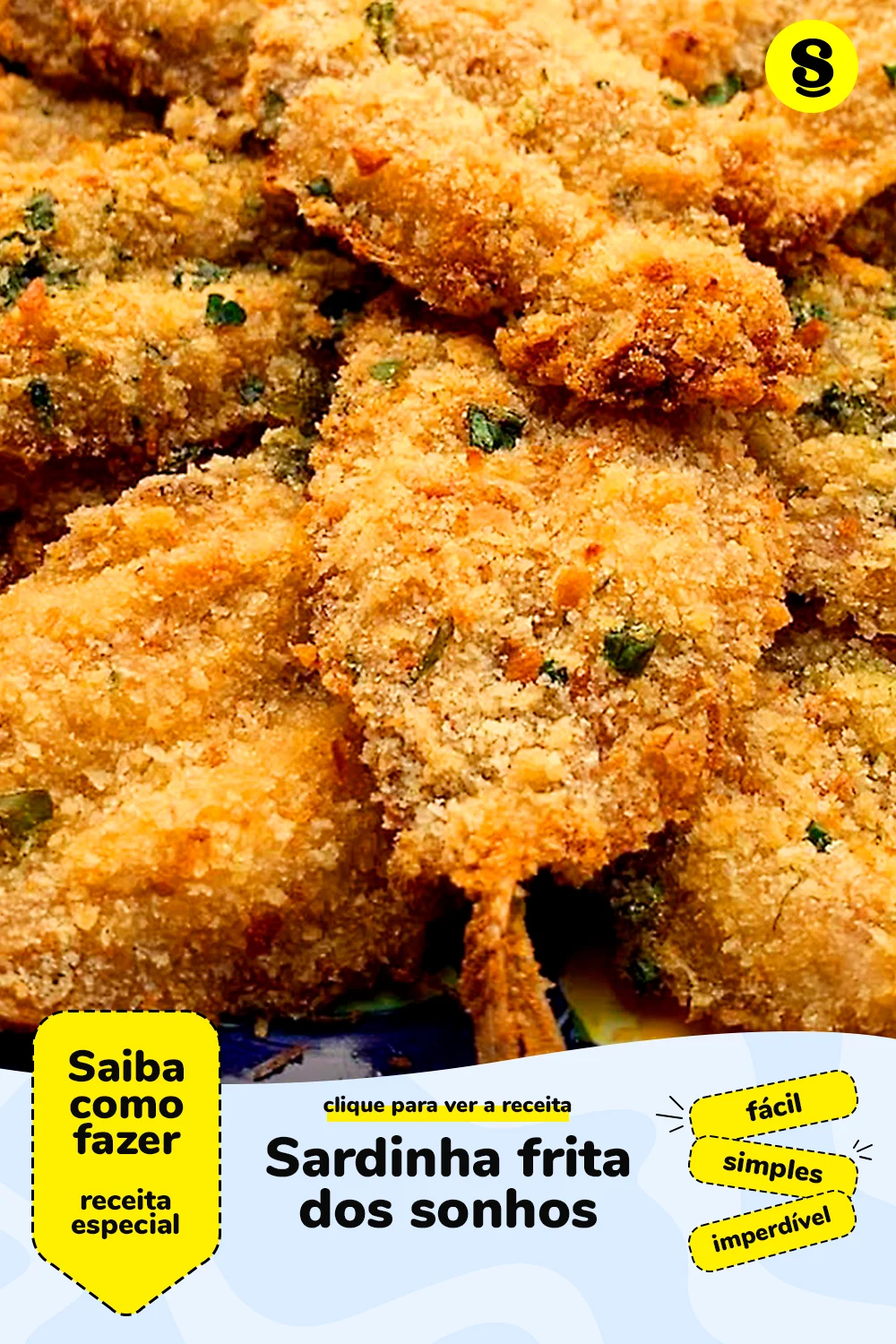 Receita de sardinha frita
