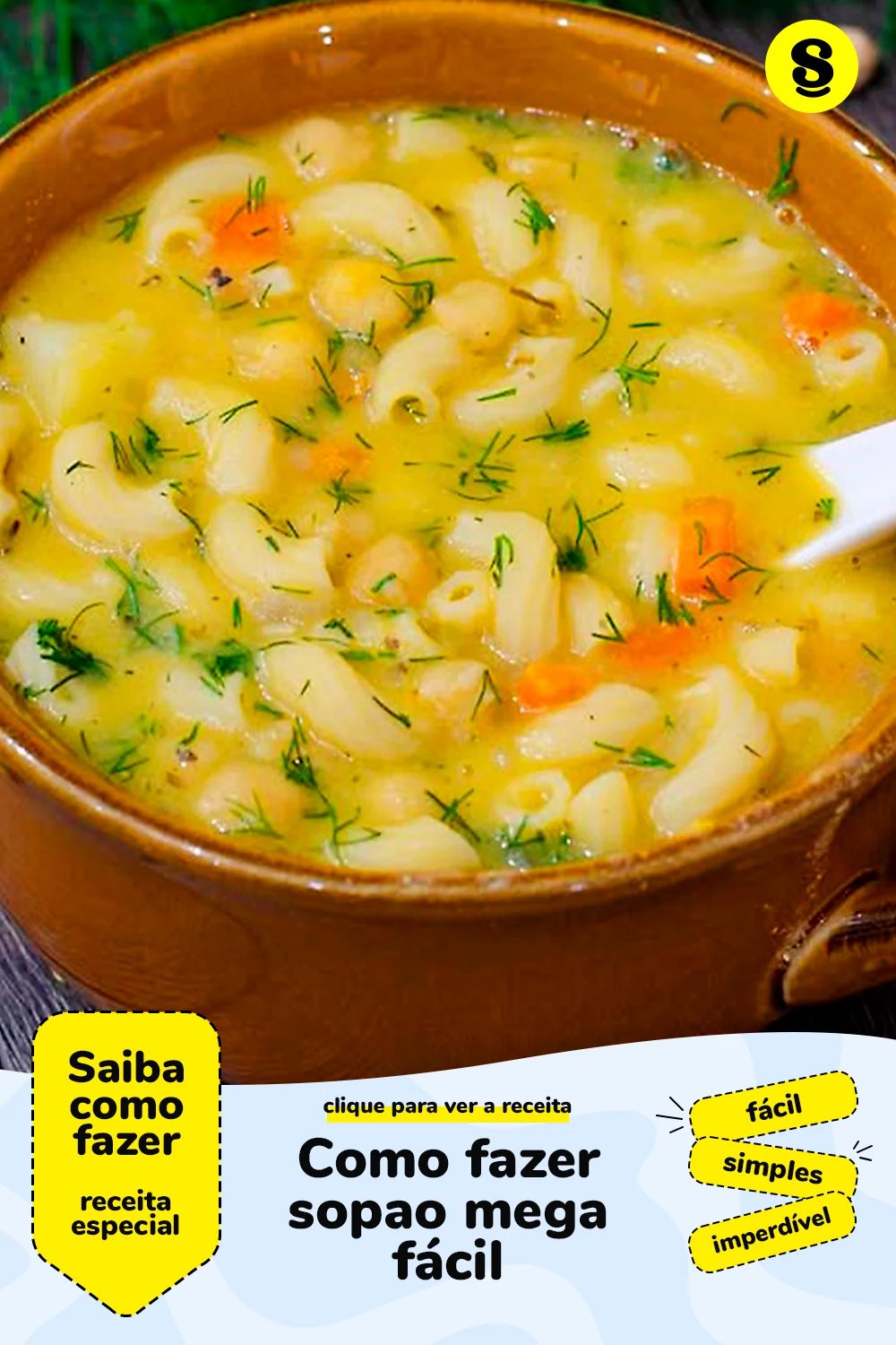 Receita de como fazer sopao