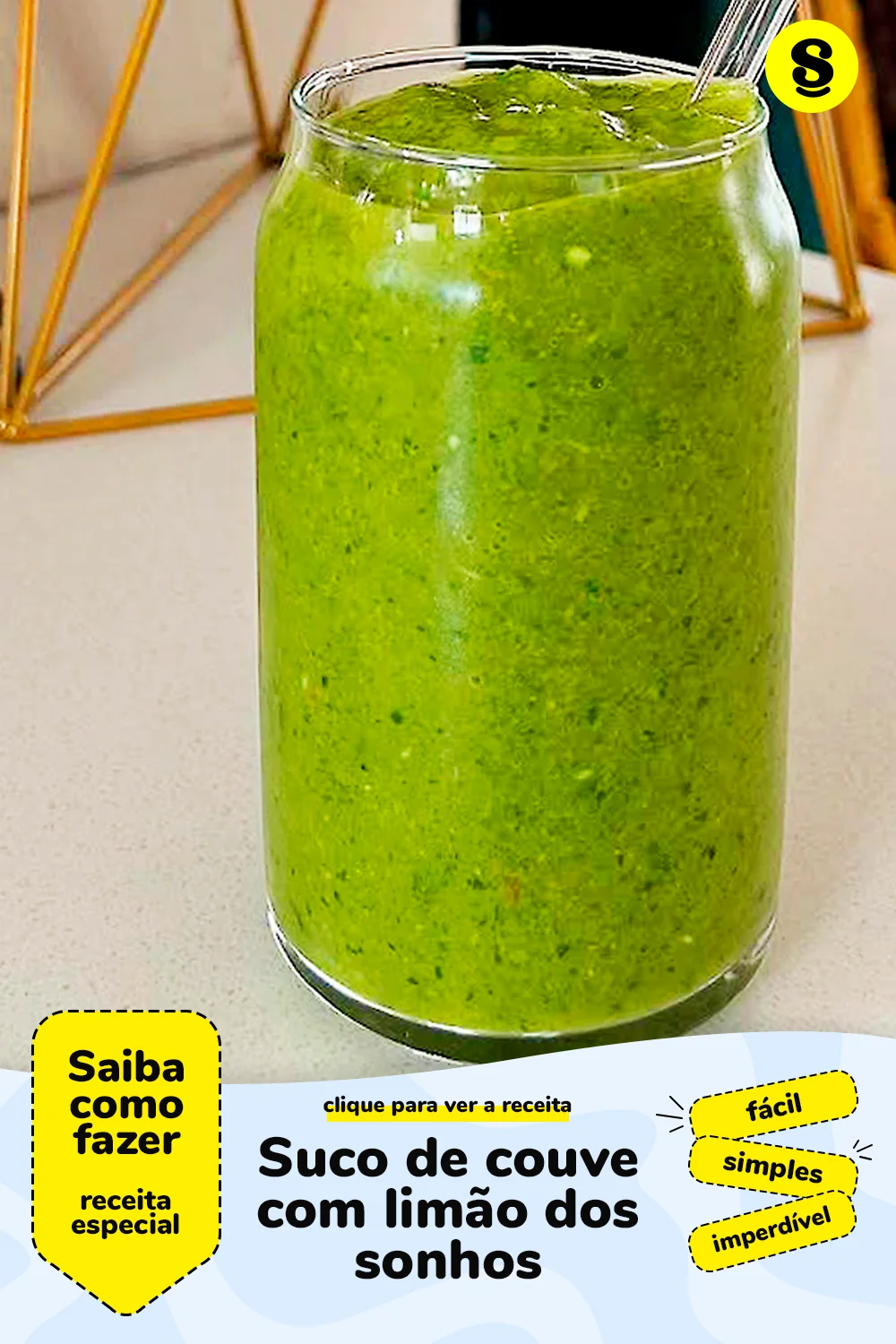 Receita de suco de couve com limão