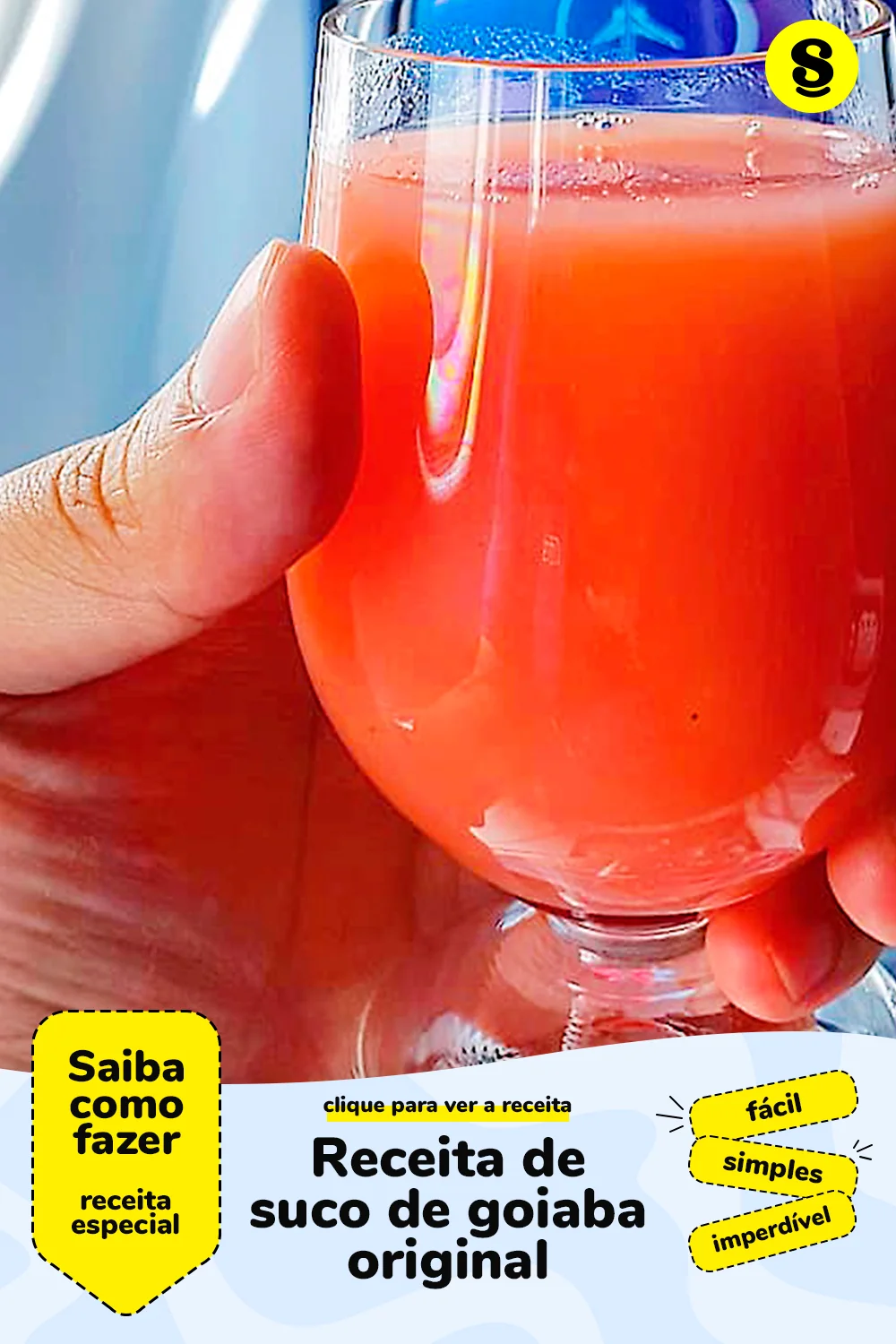 Receita de suco de goiaba