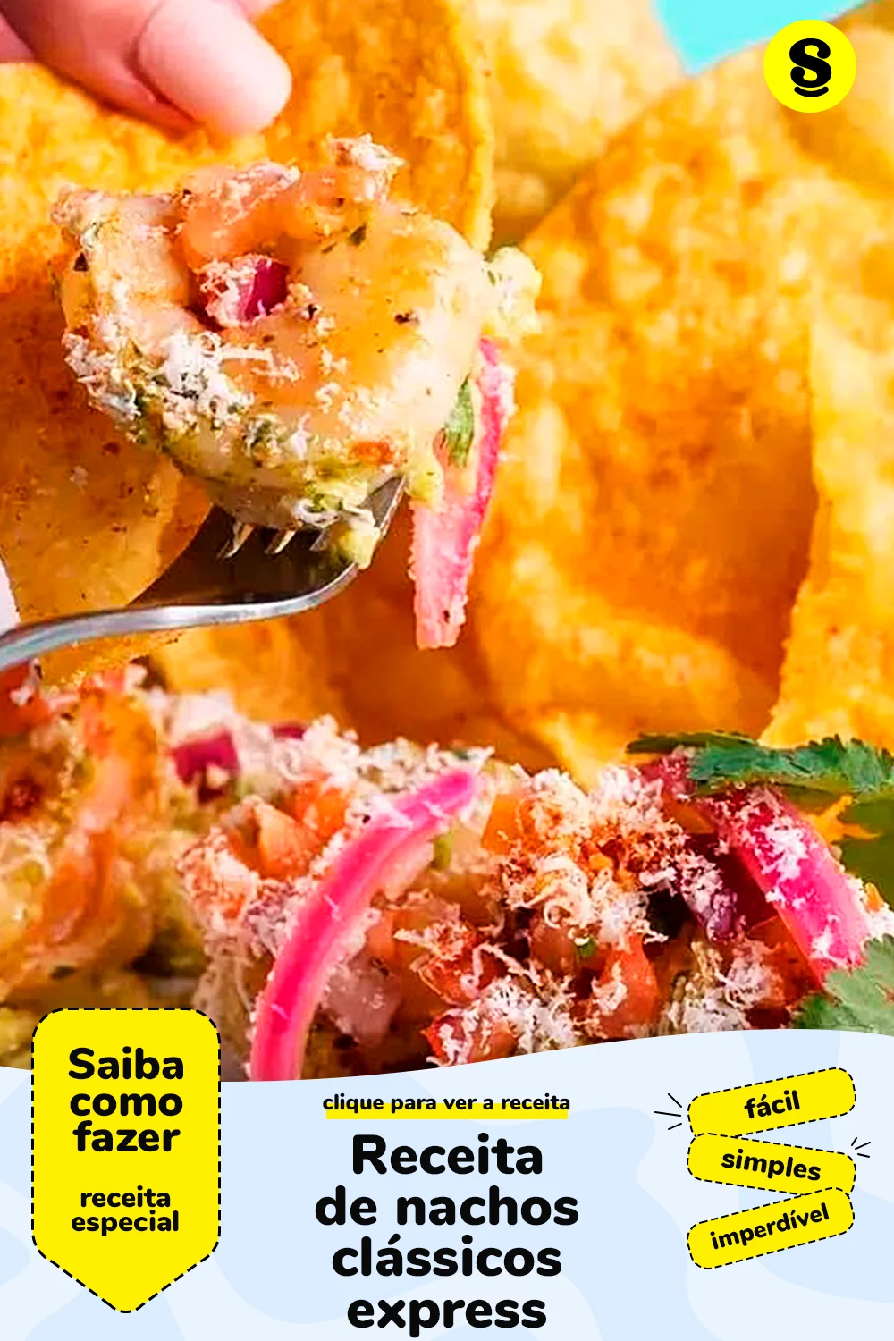 Receita de nachos clássicos