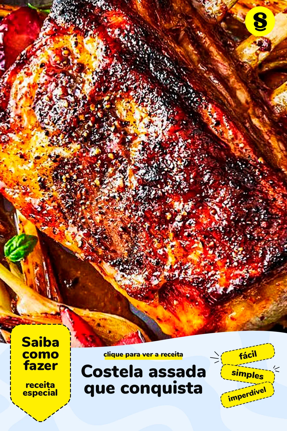 Receita de costela assada
