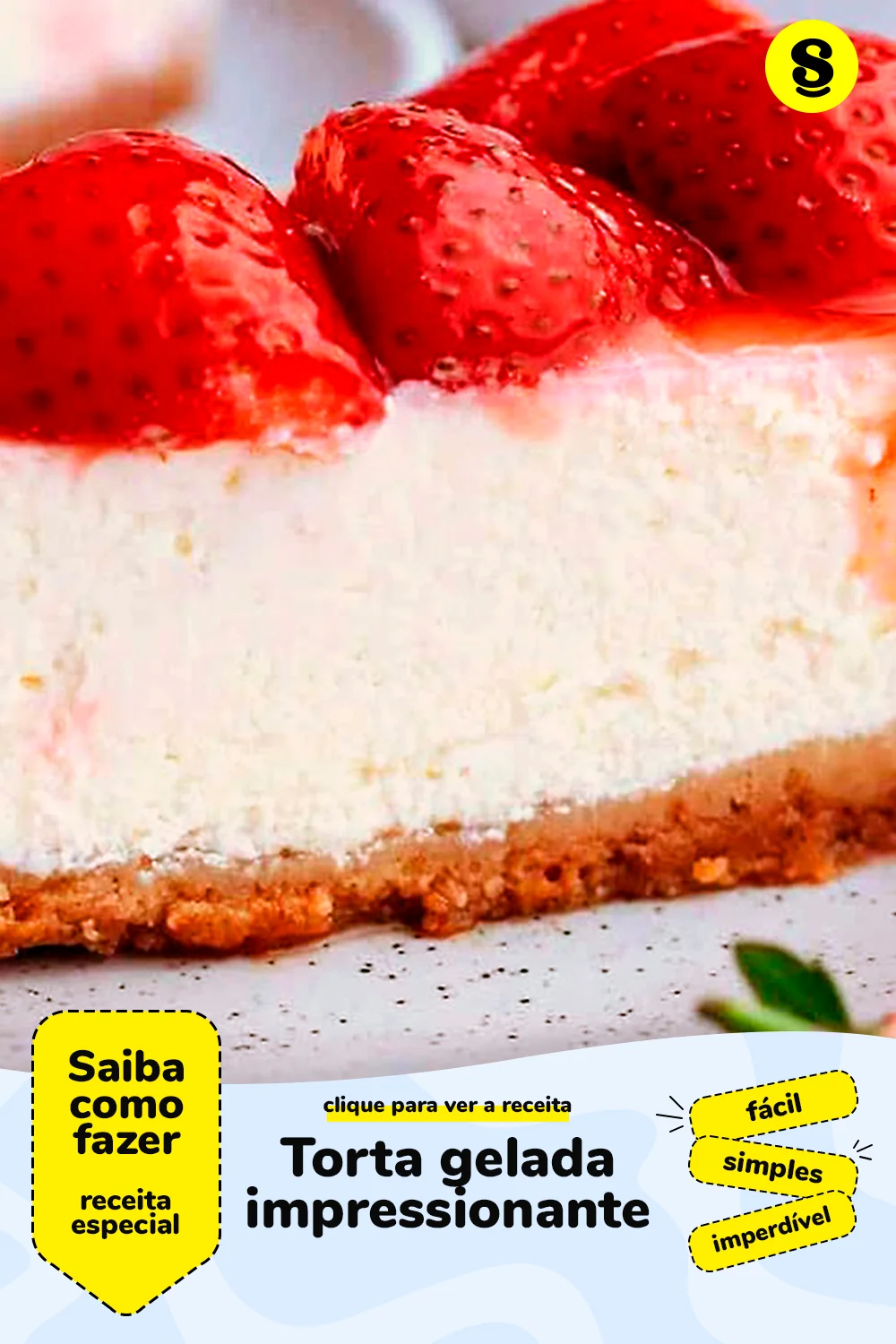 Receita de torta gelada