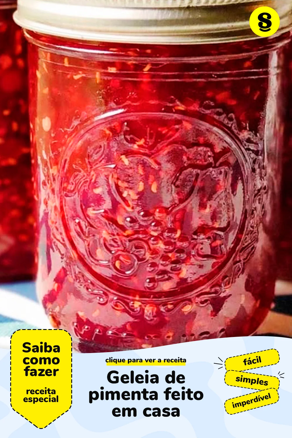Receita de geleia de pimenta