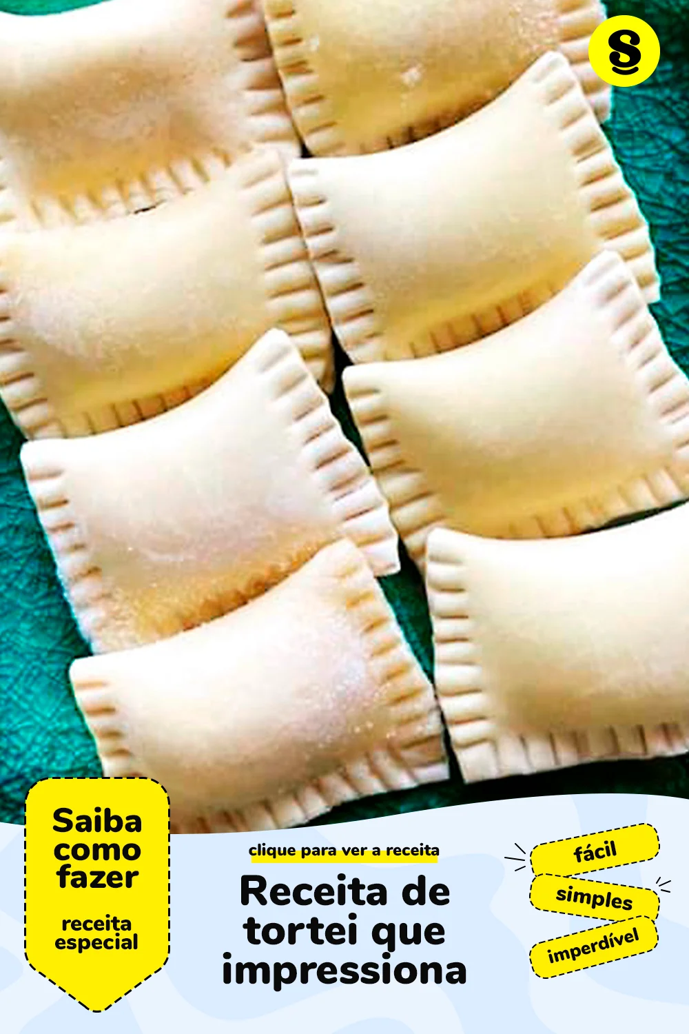 Receita de receita de tortei