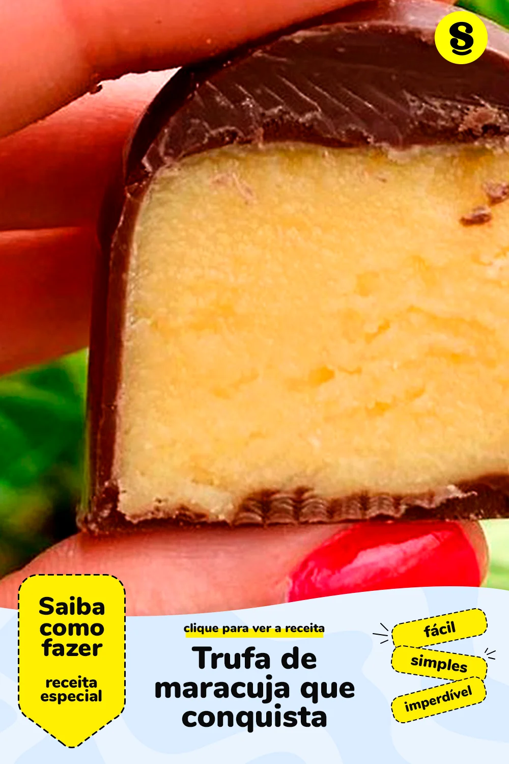 Receita de trufa de maracuja
