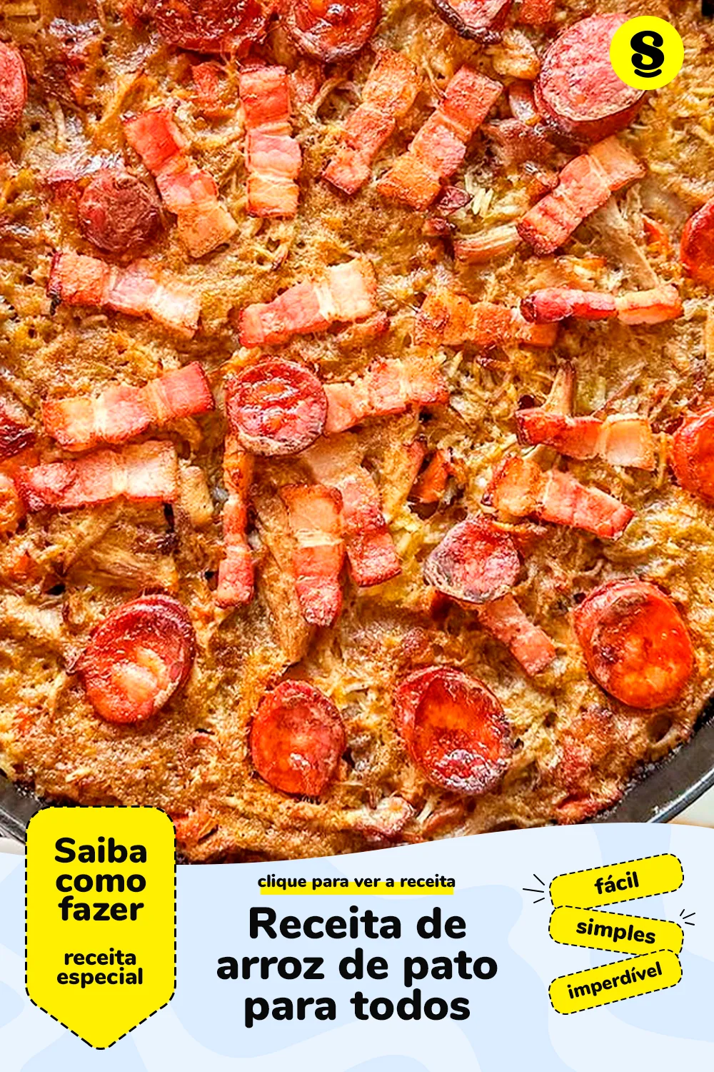 Receita de arroz de pato