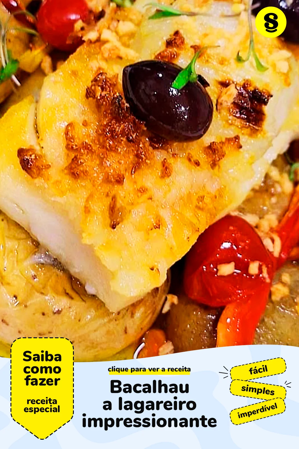 Receita de bacalhau a lagareiro