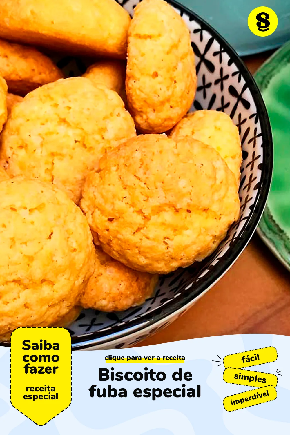 Receita de biscoito de fuba