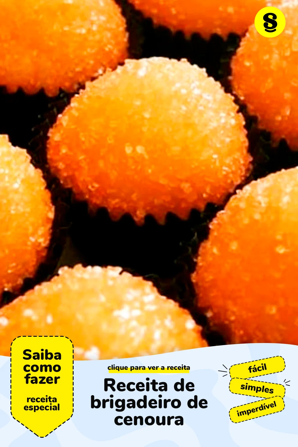 Receita de brigadeiro de cenoura