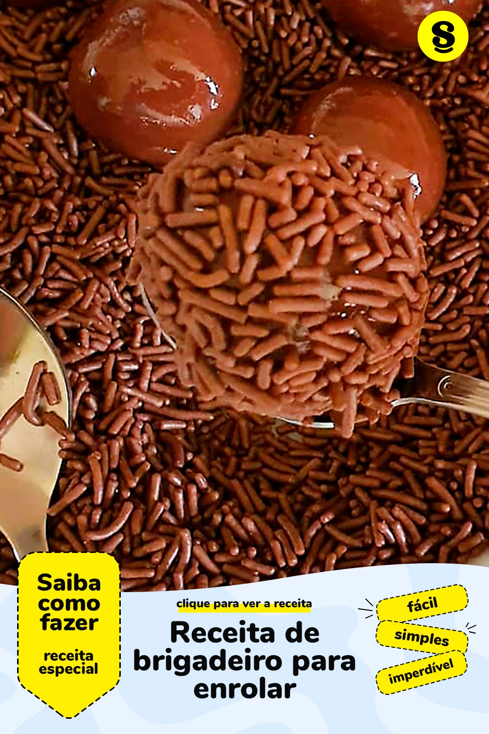 Receita de brigadeiro para enrolar