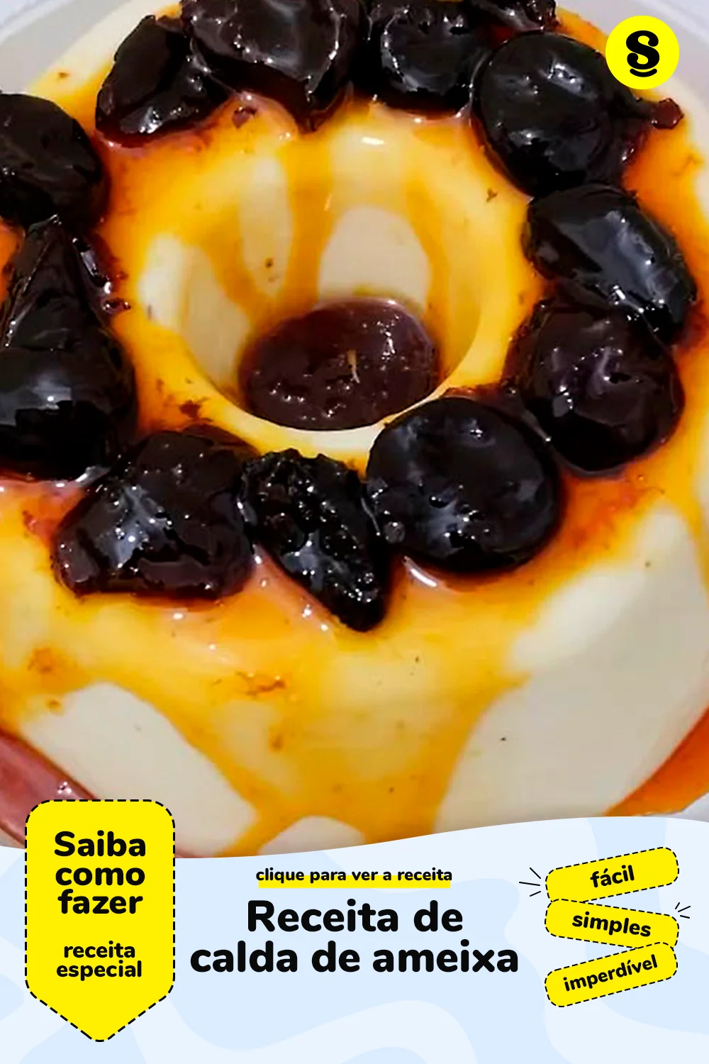 Receita de calda de ameixa