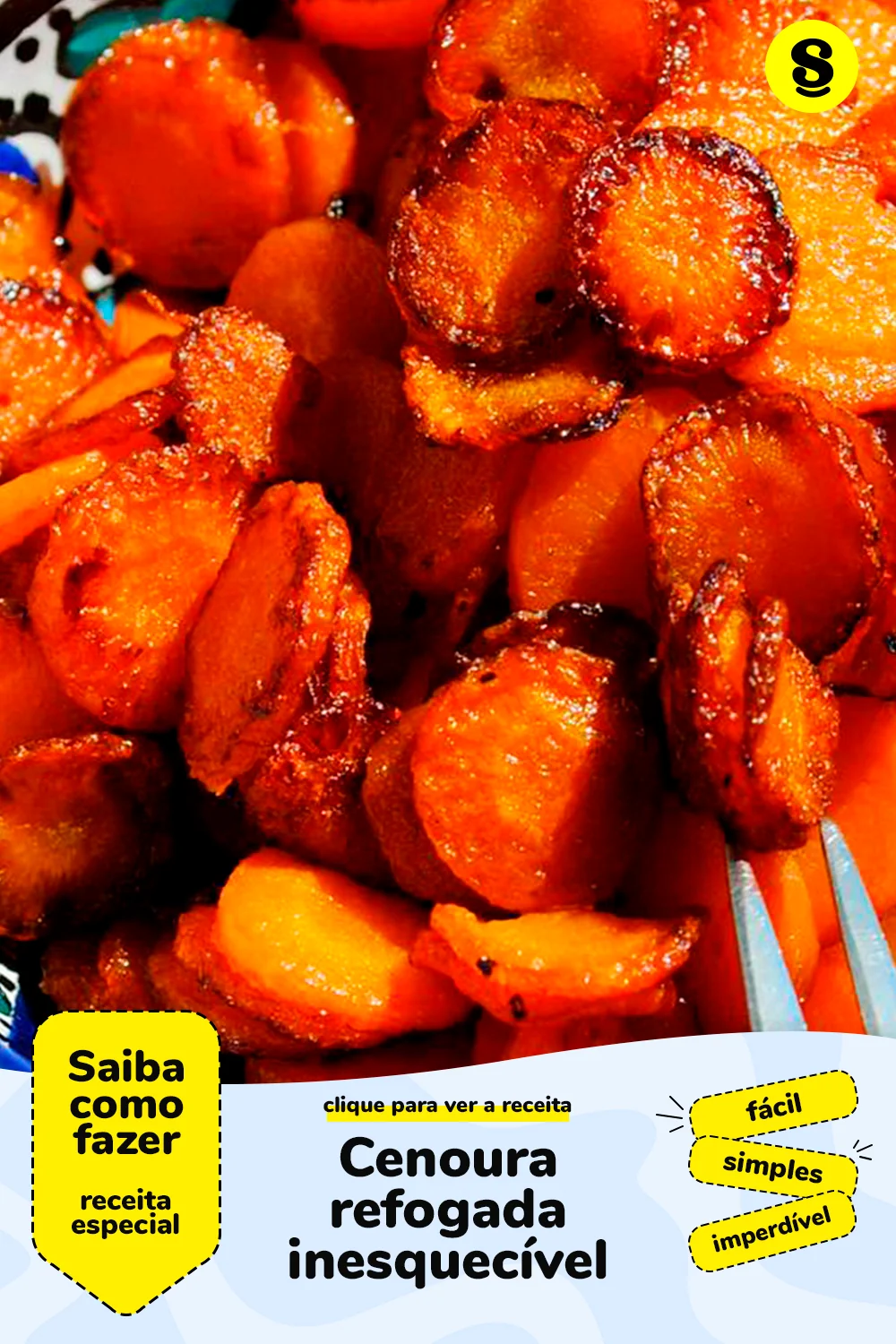 Receita de cenoura refogada