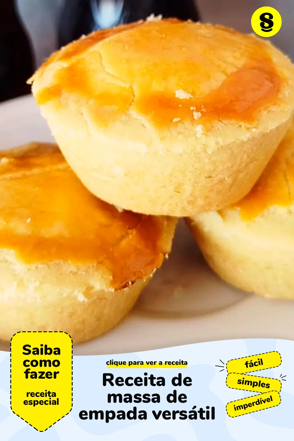 Receita de massa de empada