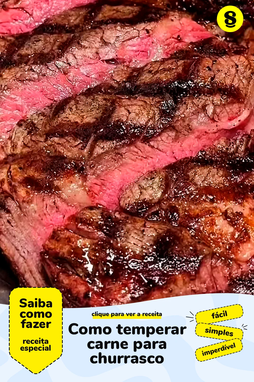 Receita de como temperar carne para churrasco