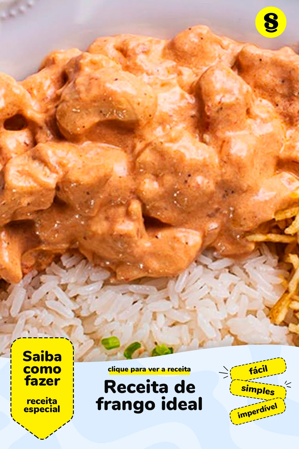 Receita com frango