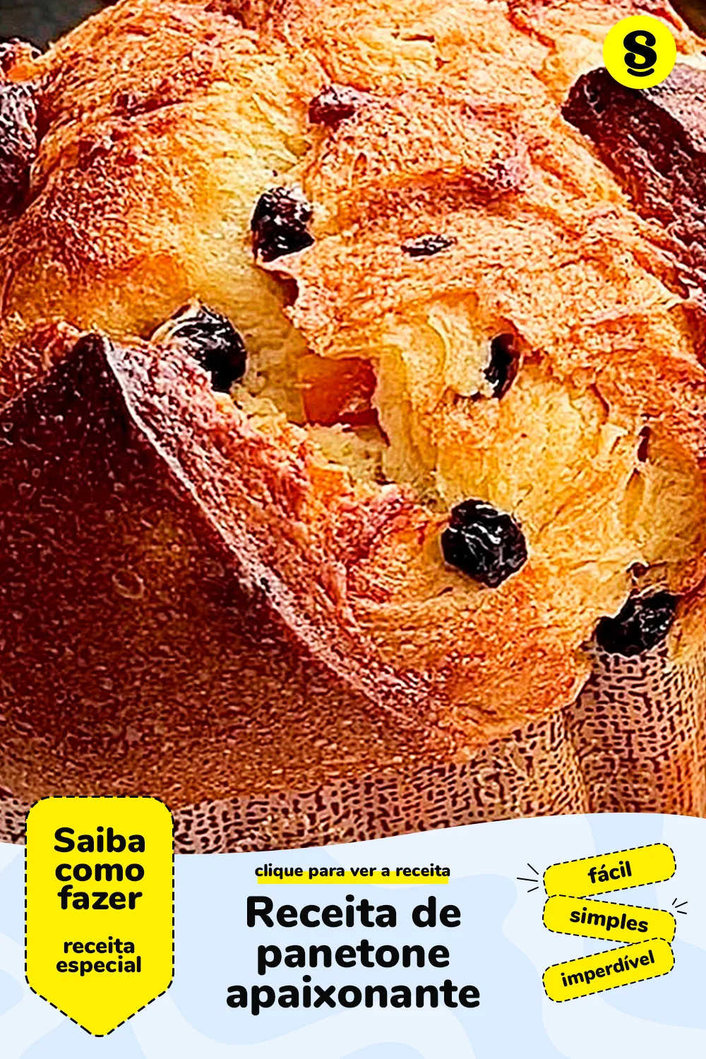Receita de panetone