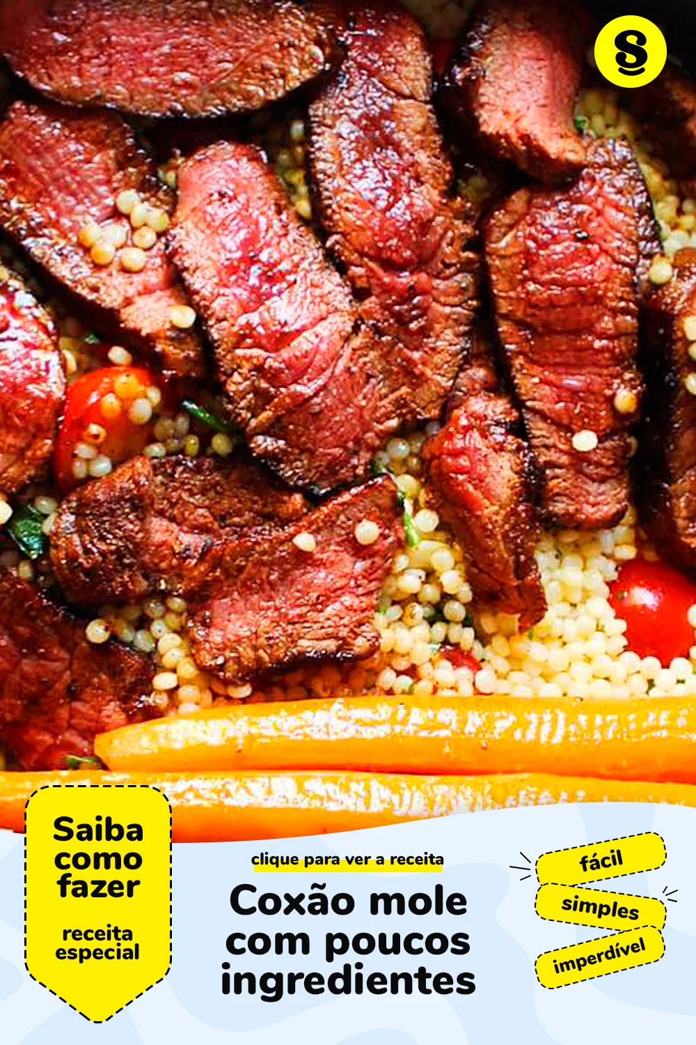 Receita com coxão mole