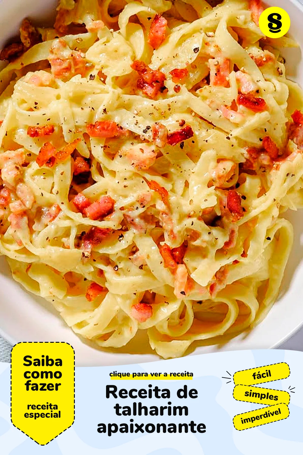 Receita de talharim
