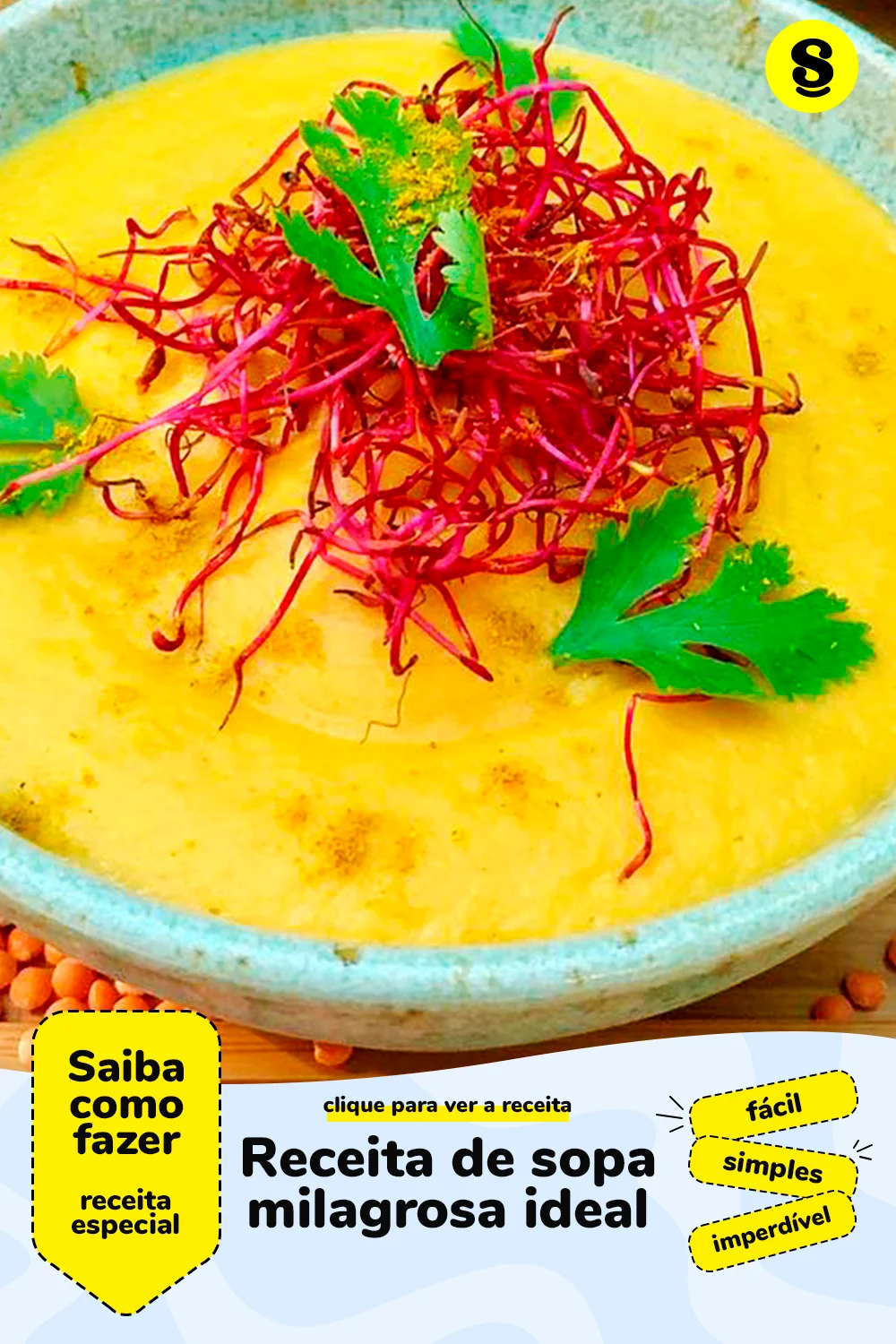 Receita de sopa milagrosa