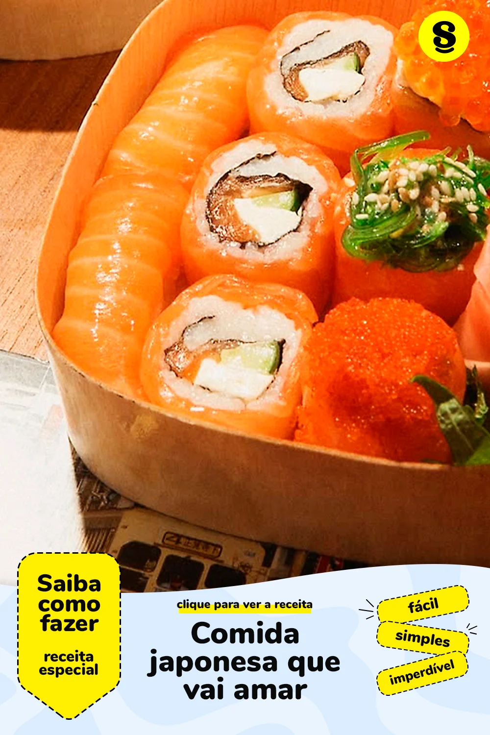 Receita de comida japonesa
