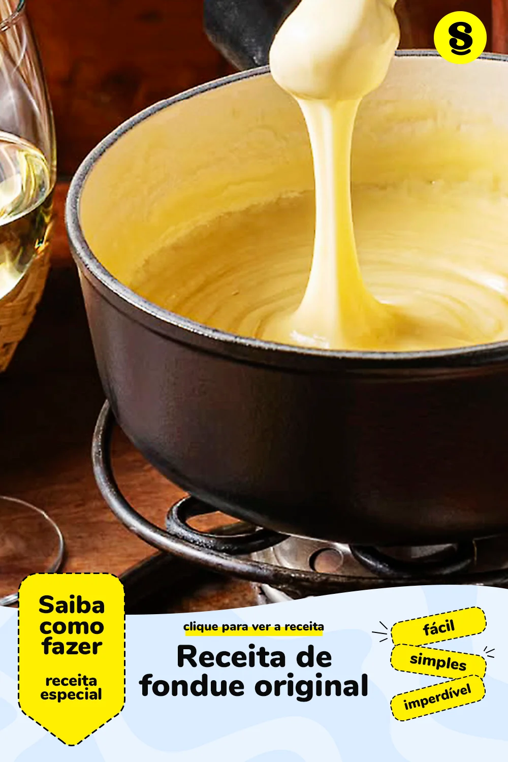 Receita de fondue
