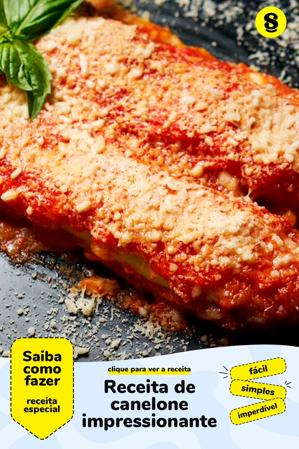 Receita de canelone
