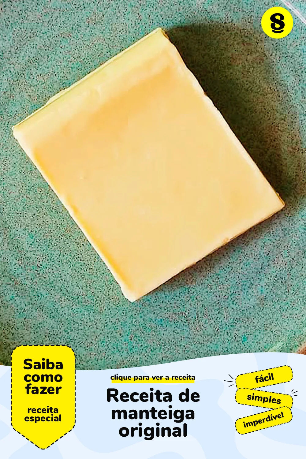 Receita de manteiga