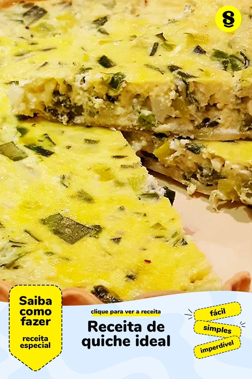 Receita de quiche