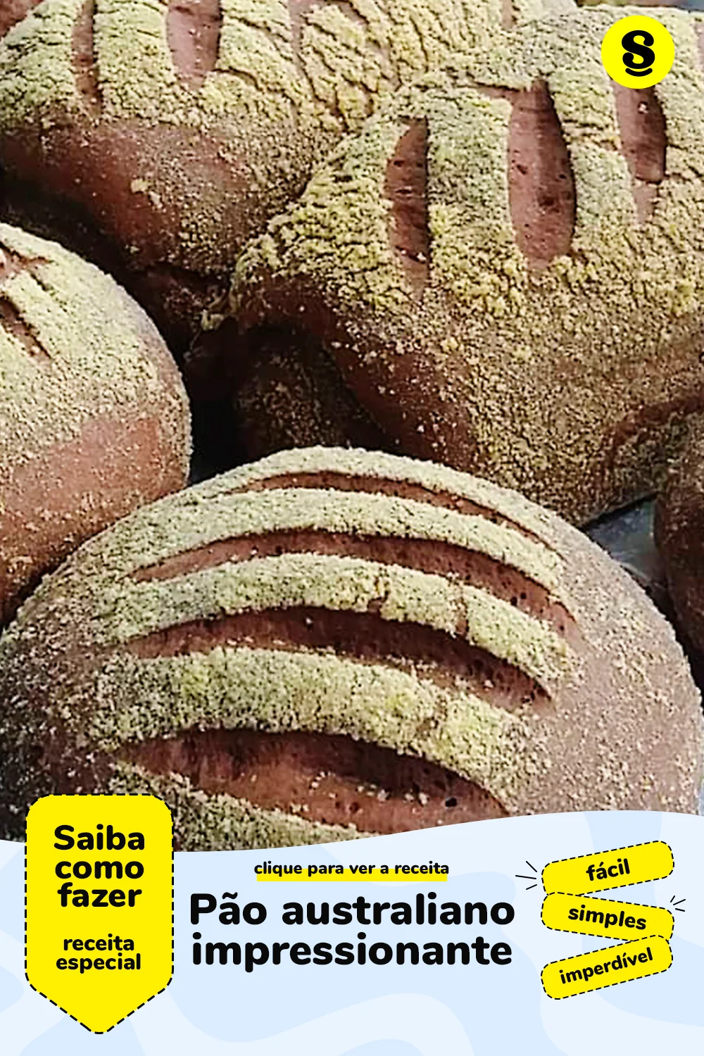 Receita de pão australiano