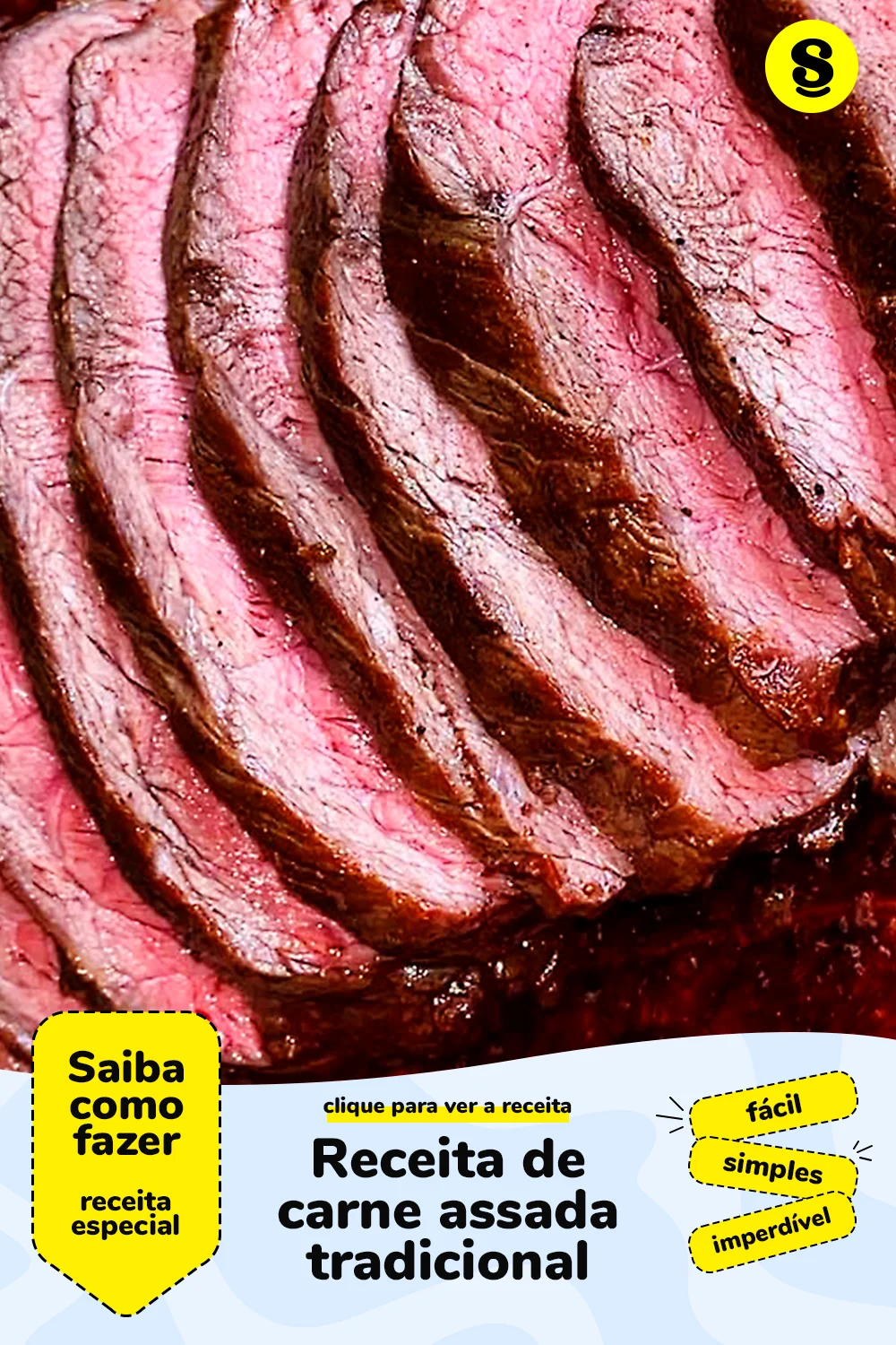 Receita de carne assada