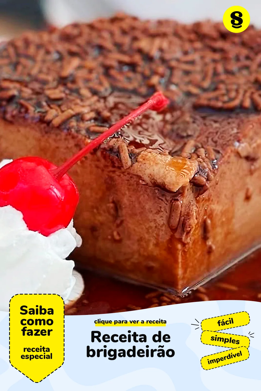 Receita de brigadeirão