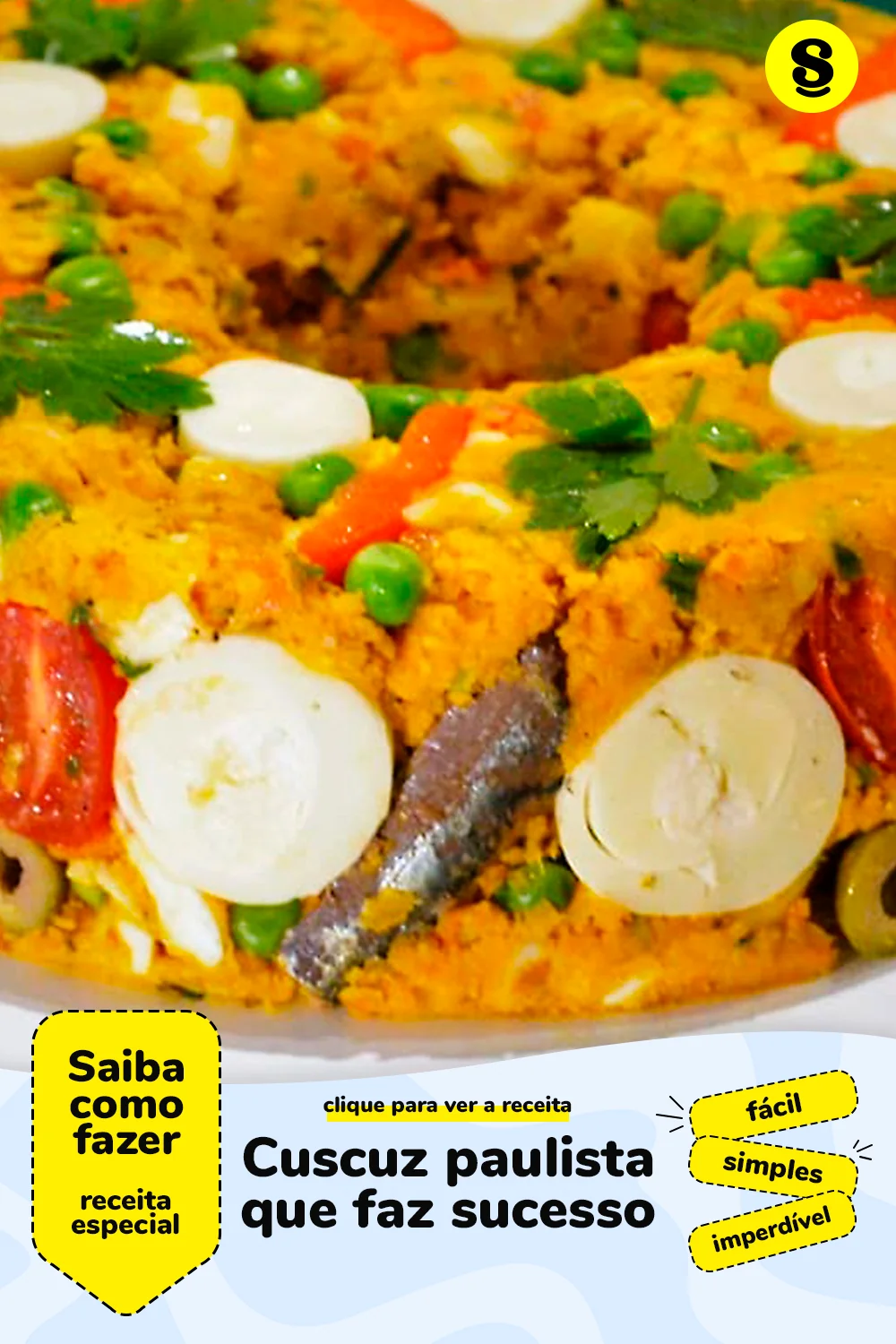 Receita de cuscuz paulista