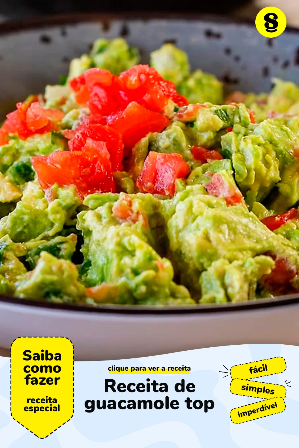 Receita de guacamole