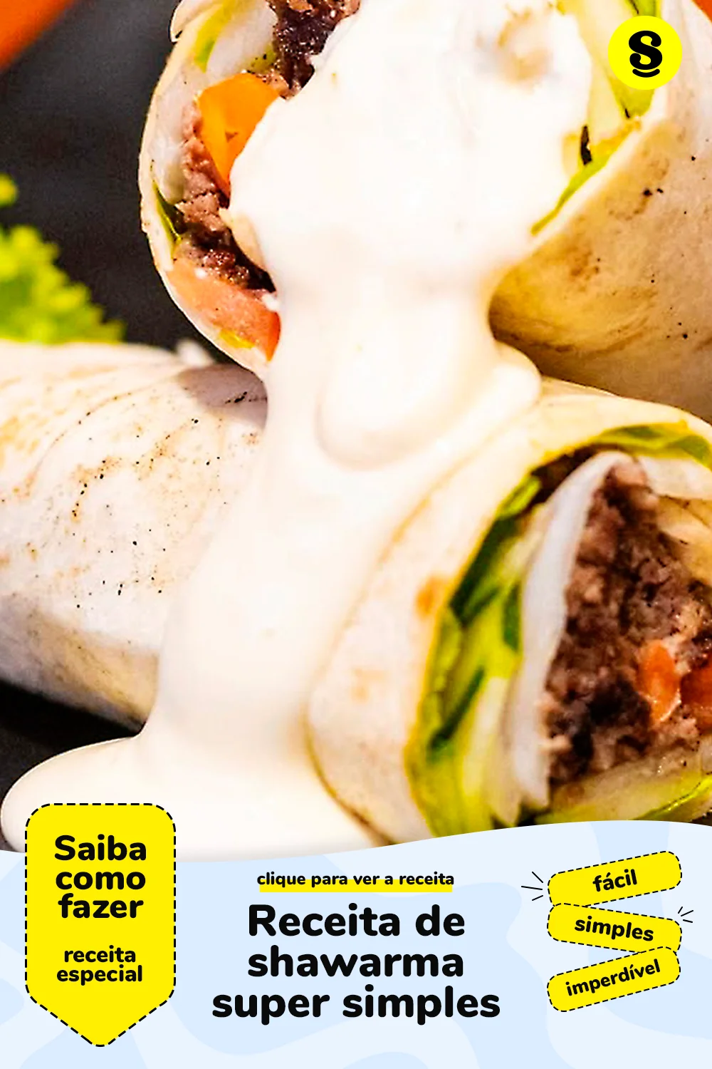 Receita de shawarma