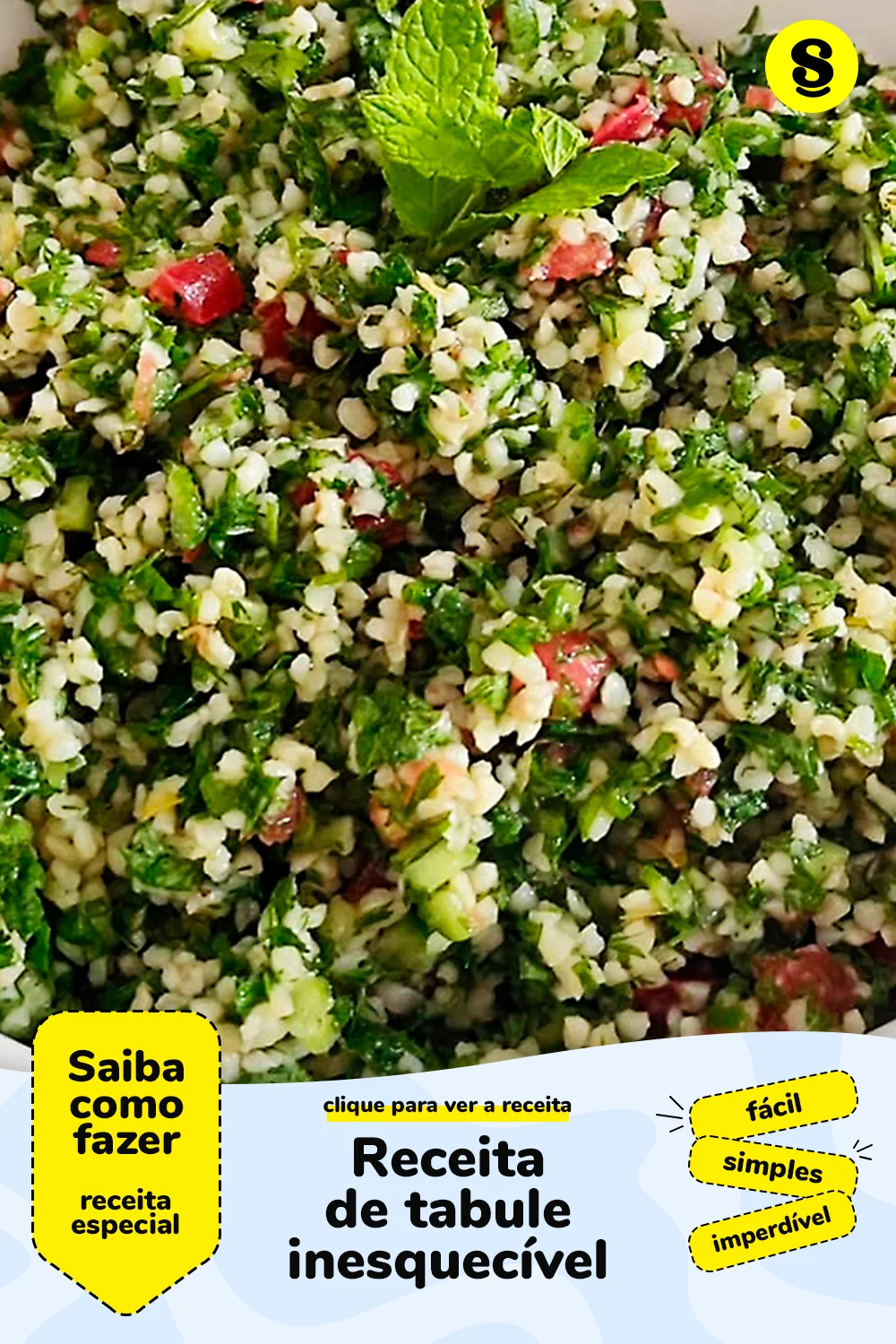 Receita de tabule