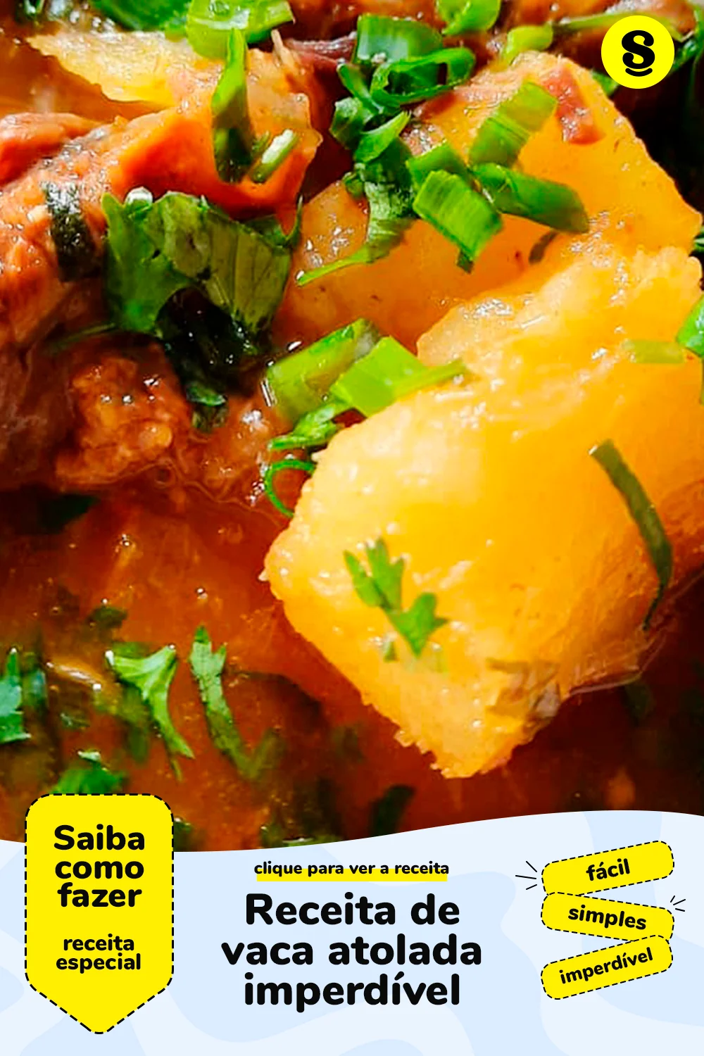 Receita de vaca atolada