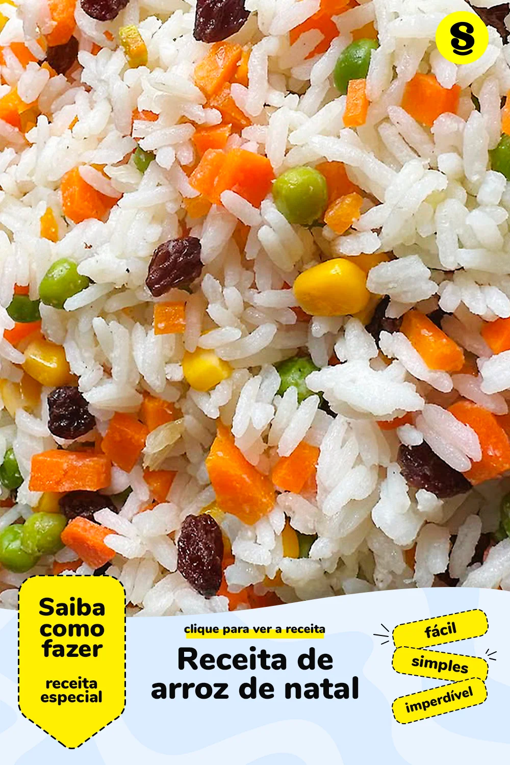 Receita de arroz de Natal