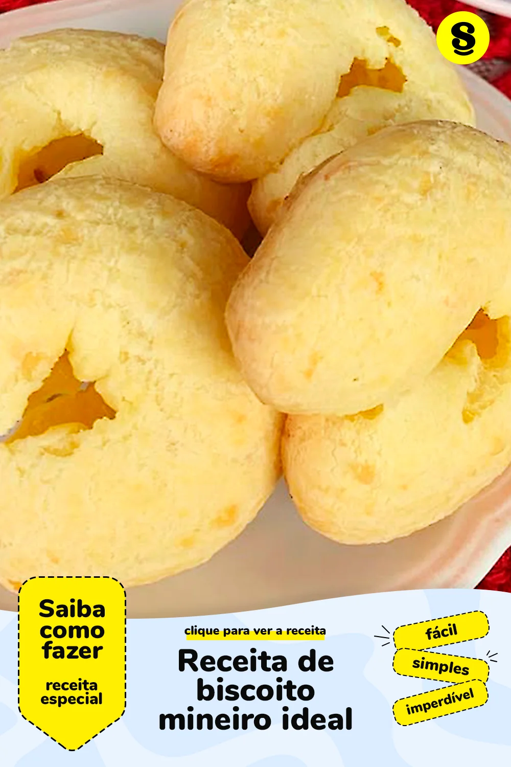 Receita de biscoito mineiro