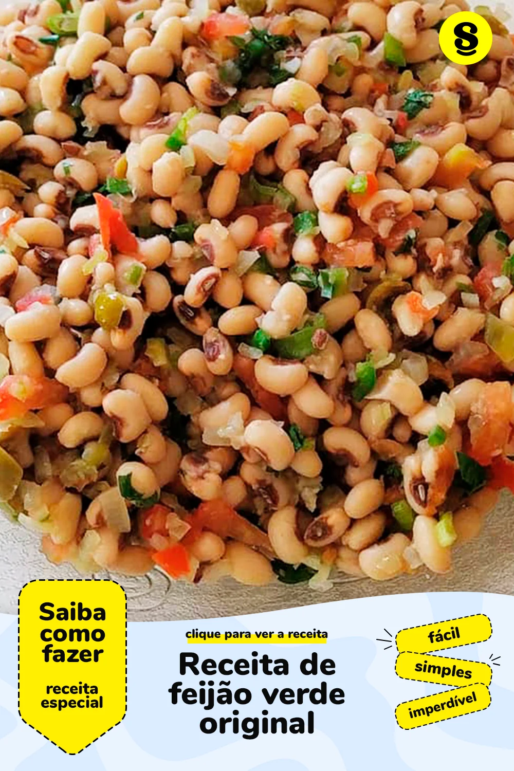 Receita de feijão verde