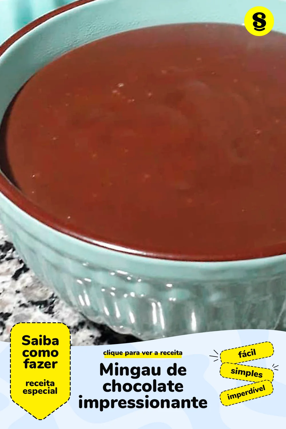 Receita de mingau de chocolate