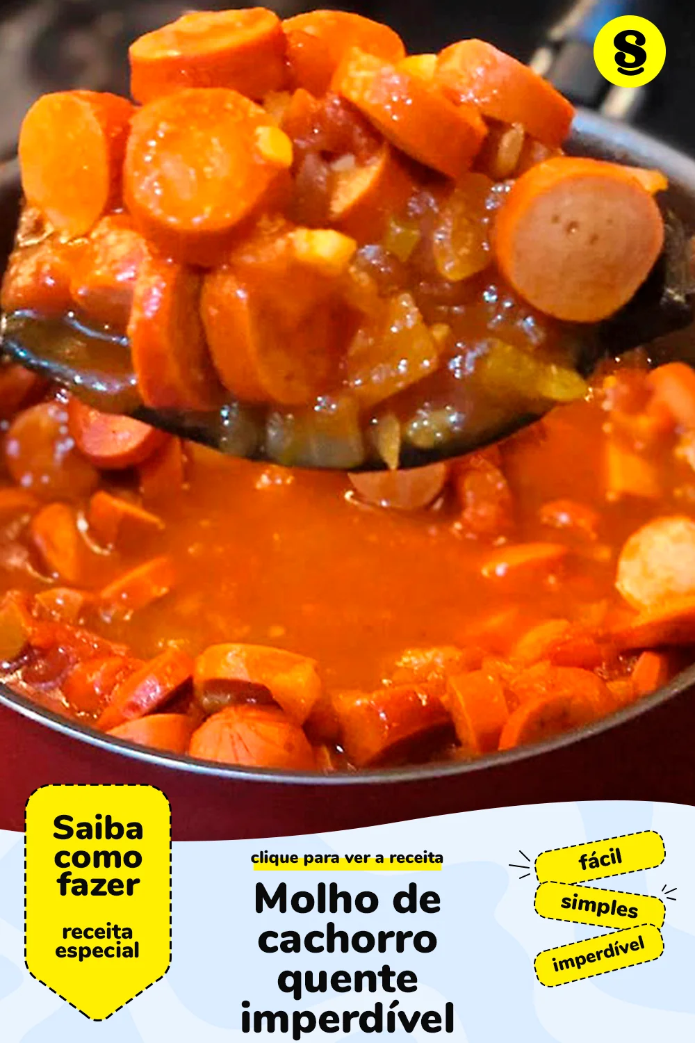 Receita de molho de cachorro quente
