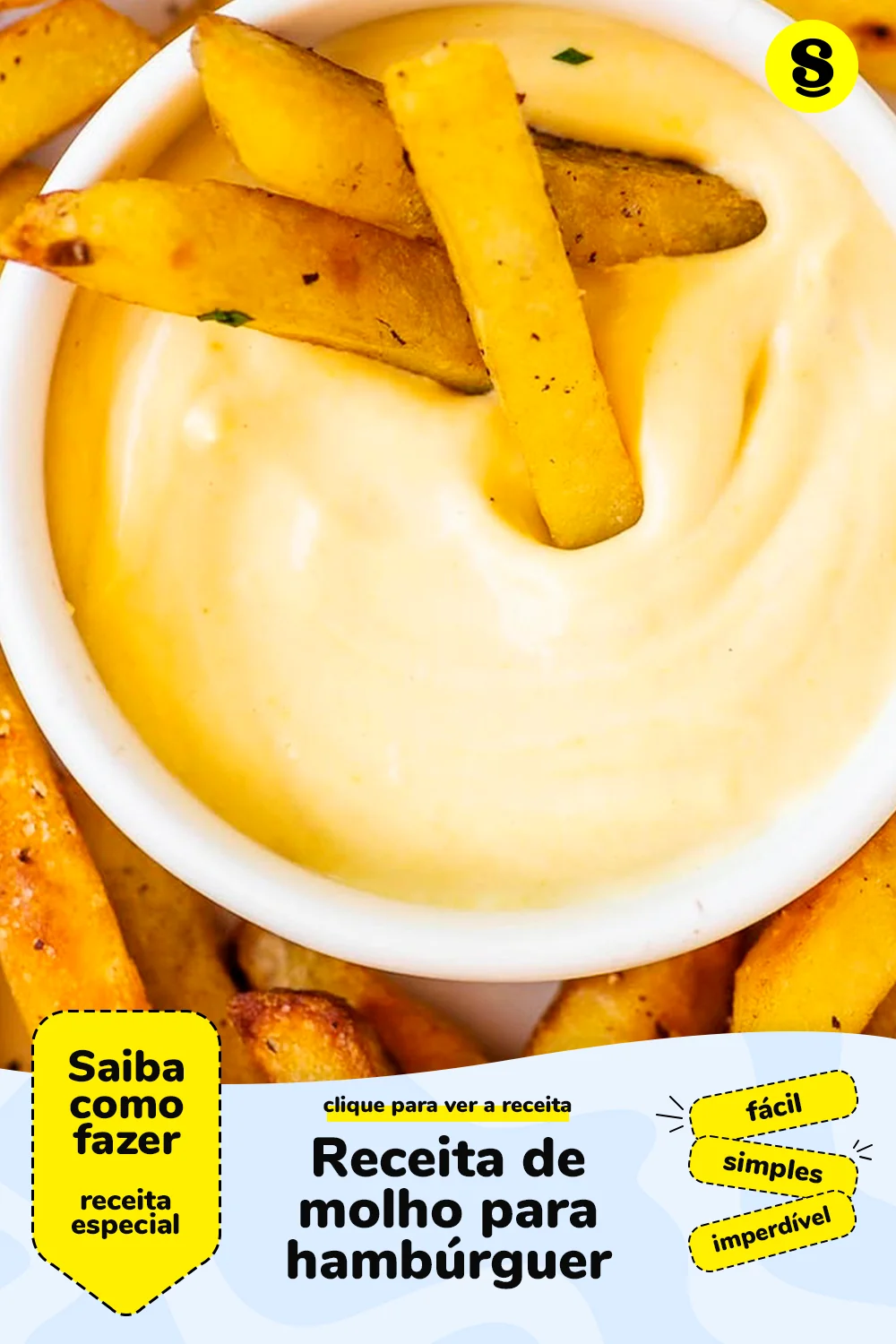 Receita de molho para hambúrguer
