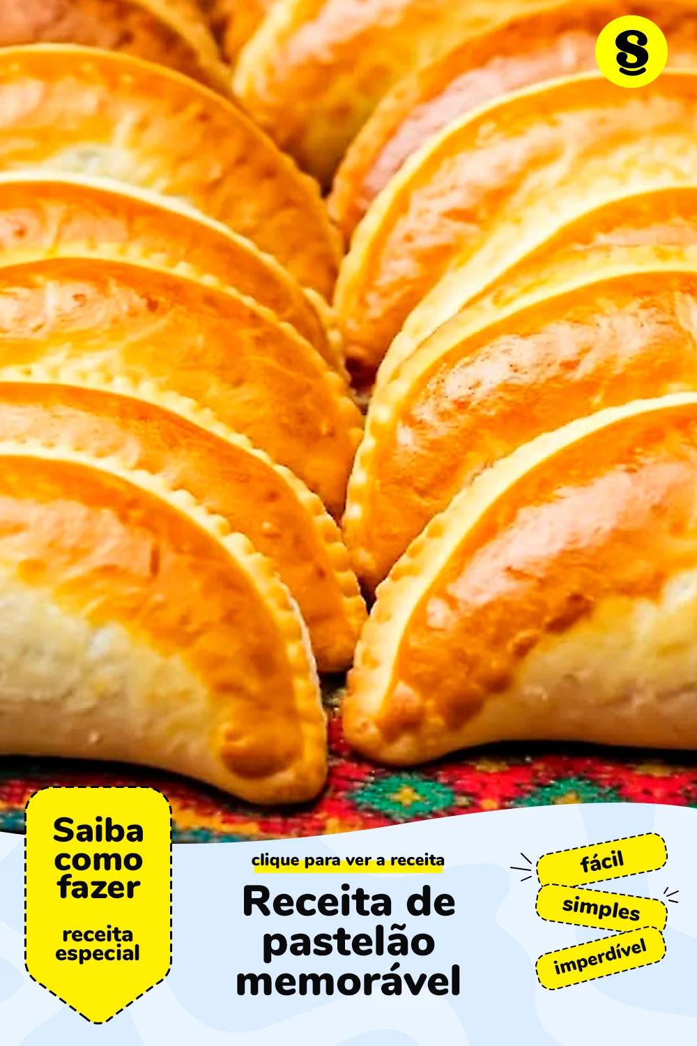Receita de pastelão