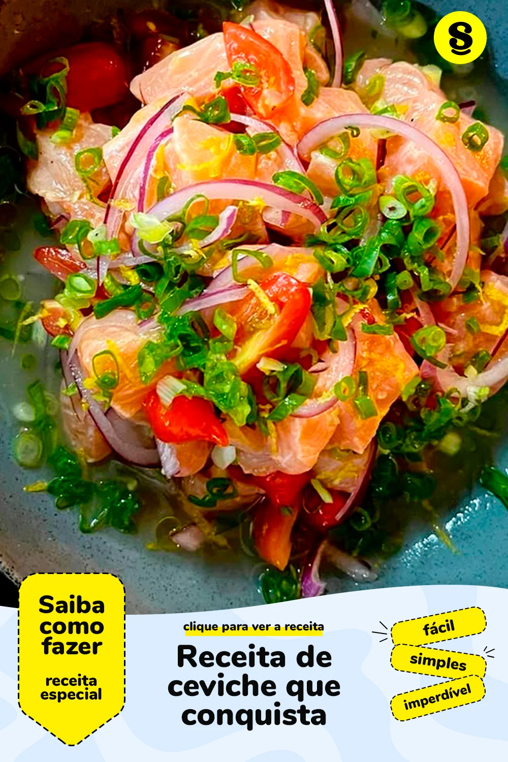 Receita de ceviche