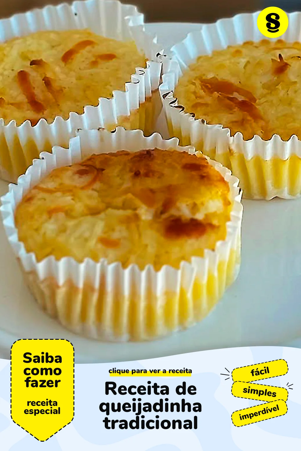 Receita de queijadinha