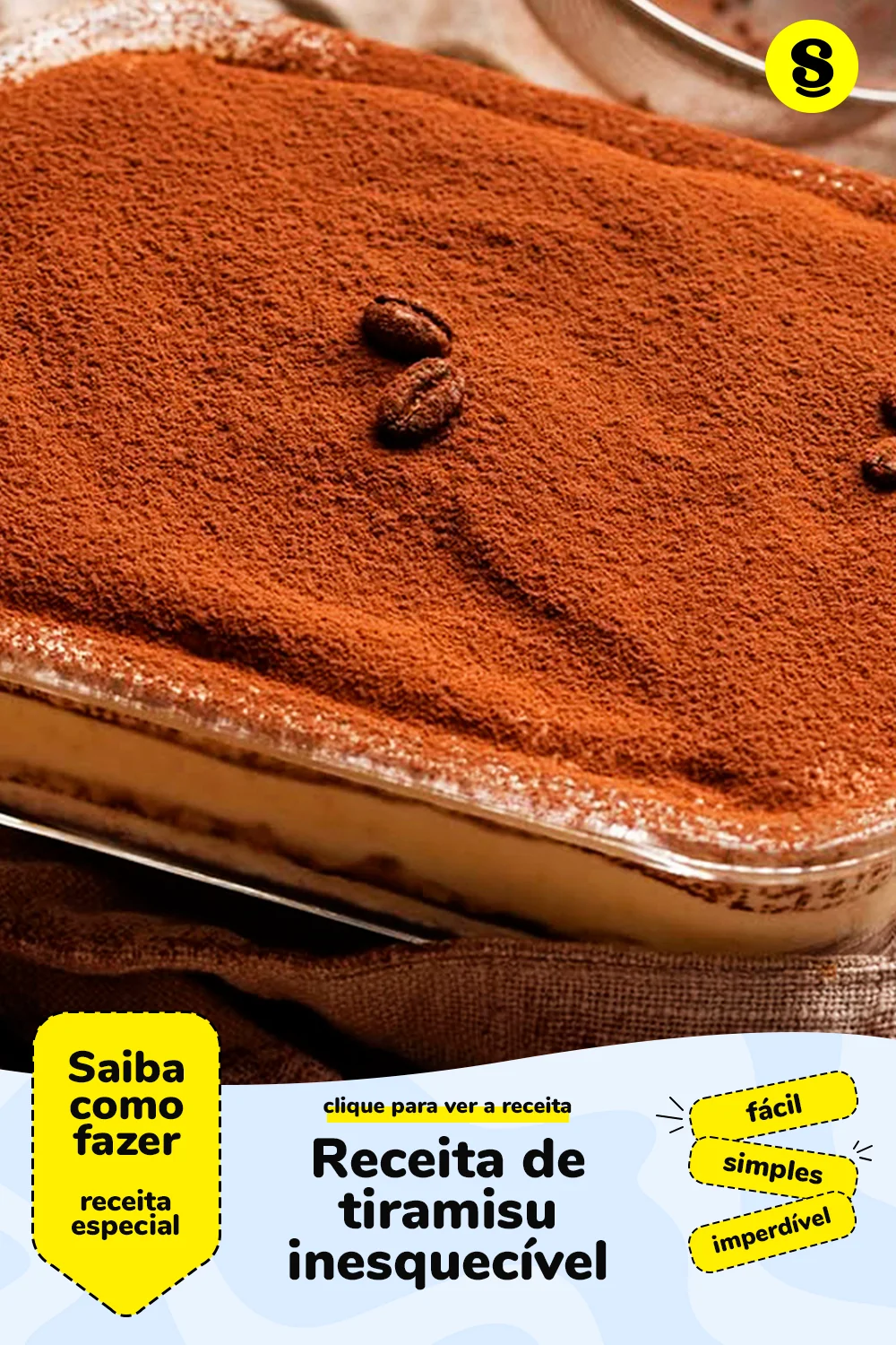 Receita de tiramisu